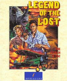 Box cover for Legend Of The Lost on the Atari ST.
